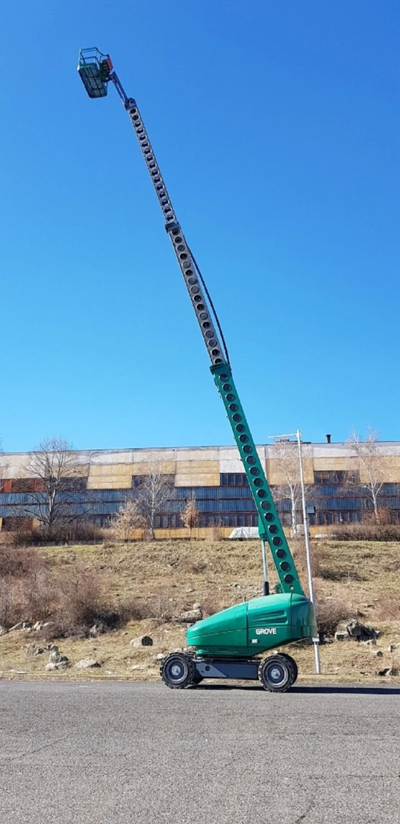 Автовишка Grove T 86 J  4х4х4, снимка 7 - Индустриална техника - 49658630