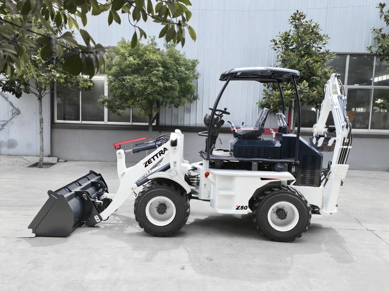 Багер ZETTRA ZL-50 Backhoe Товарач Багер Комбиниран, снимка 5 - Индустриална техника - 53098942