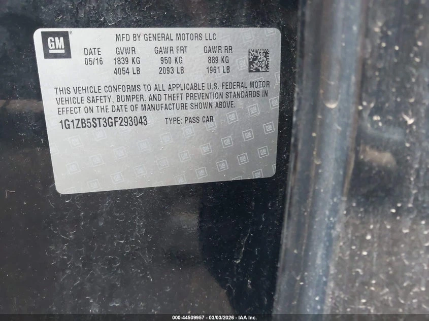 Chevrolet Malibu 1.5L I-4 DI, DOHC, VVT, TURBO, 160HP Front Wheel | Mobile.bg � ����������� 9