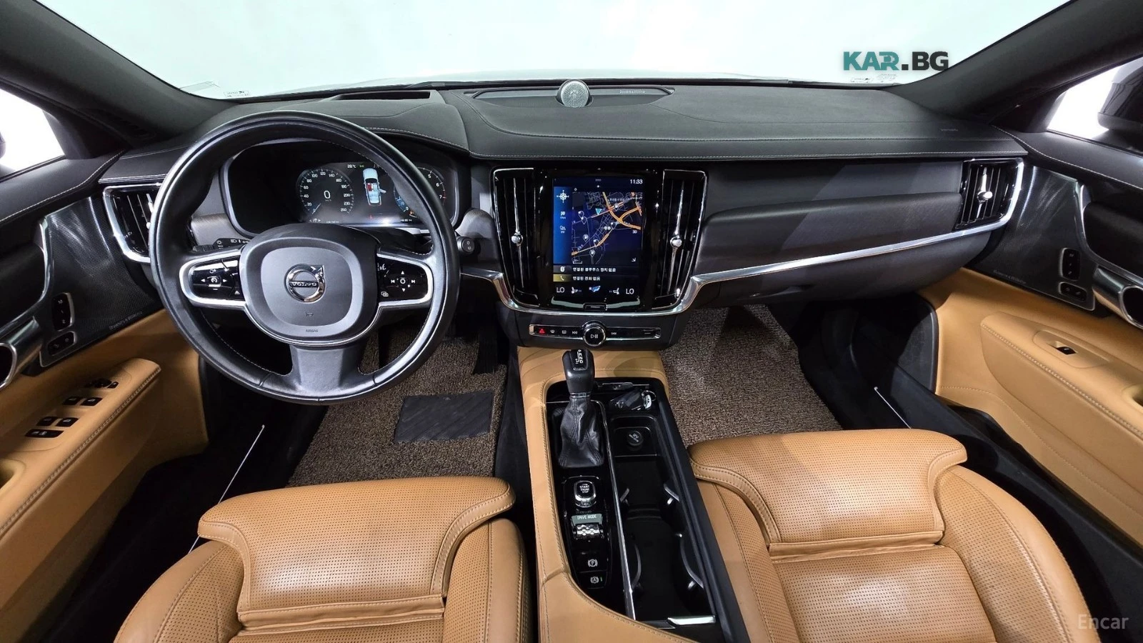 Volvo V90 T5* PRO* 4x4* DISTRONIC* 360* МАСАЖИ* ОБДУХВАНЕ* , снимка 5 - Автомобили и джипове - 55693998