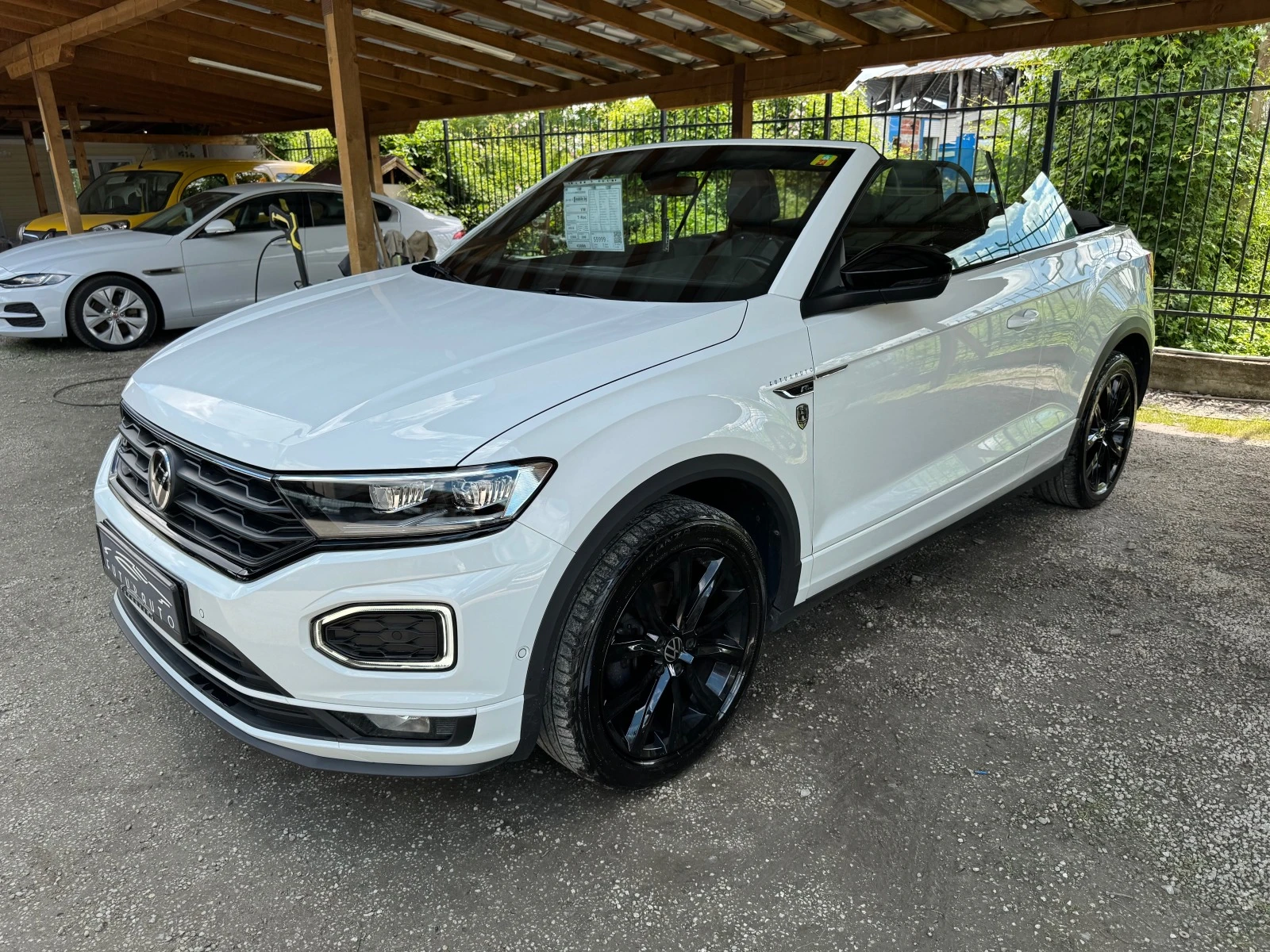 VW T-Roc 1, 5i CABRIO Rline ABT POWER нов внос ШВЕЙЦАРИЯ - изображение 6