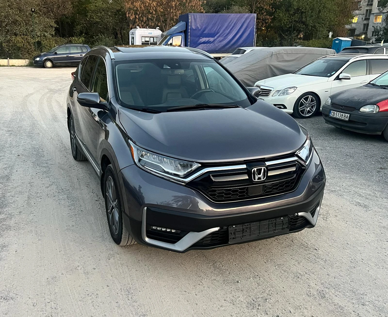 Honda Cr-v -AWD-ПАНОРАМА+ Лед Фарове+ Кожен Салон+ Дистроник - изображение 3