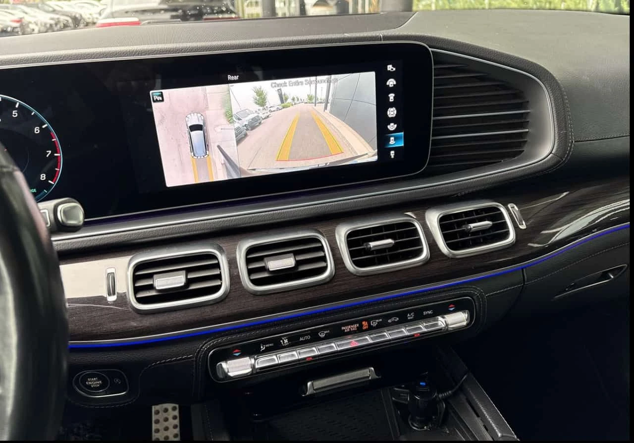 Mercedes-Benz GLS580 /HUD/360/DIS/BURMESTER/МАСАЖИ/CARFAX, снимка 9 - Автомобили и джипове - 55677709