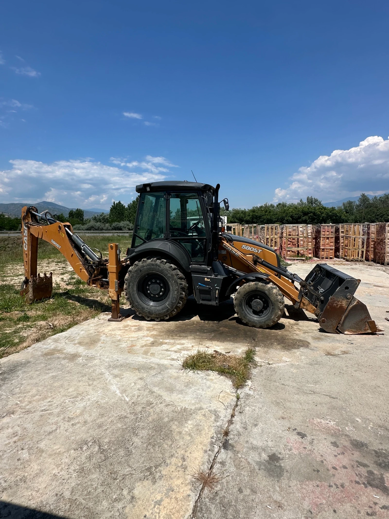 Багер Case Комбиниран багер Case 580 ST IN LINE - изображение 4
