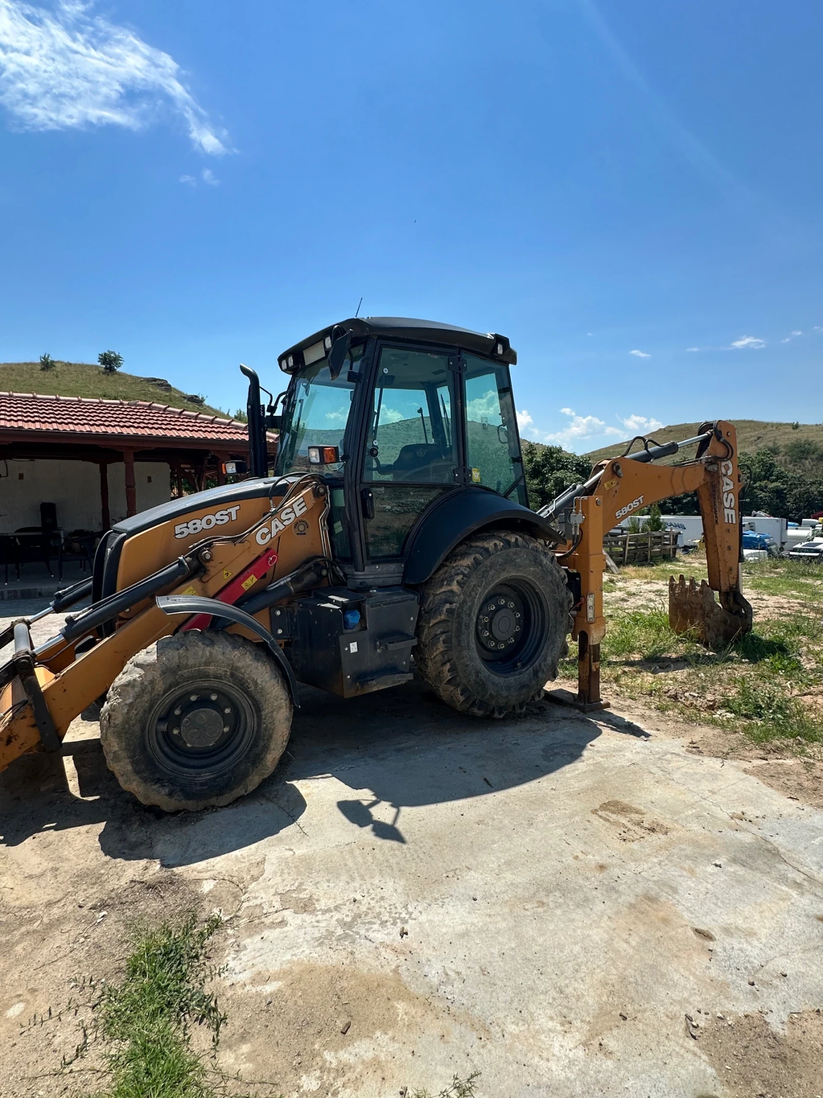 Багер Case Комбиниран багер Case 580 ST IN LINE - изображение 2