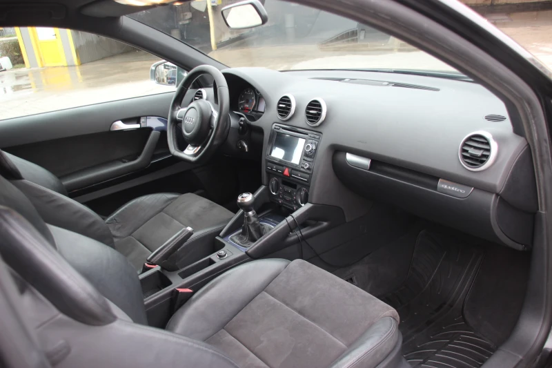 Audi S3 2.0i   TURBO 265 кс.  ЛИЗИНГ  , снимка 10 - Автомобили и джипове - 52037514