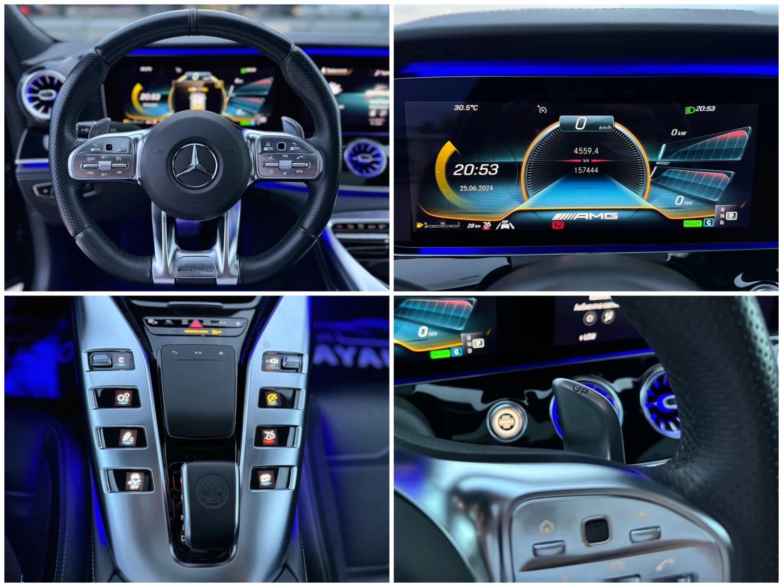 Mercedes-Benz AMG GT 43= BiTurbo= 4Matic+ = Distronic= Keyless= 360*  | Mobile.bg   15