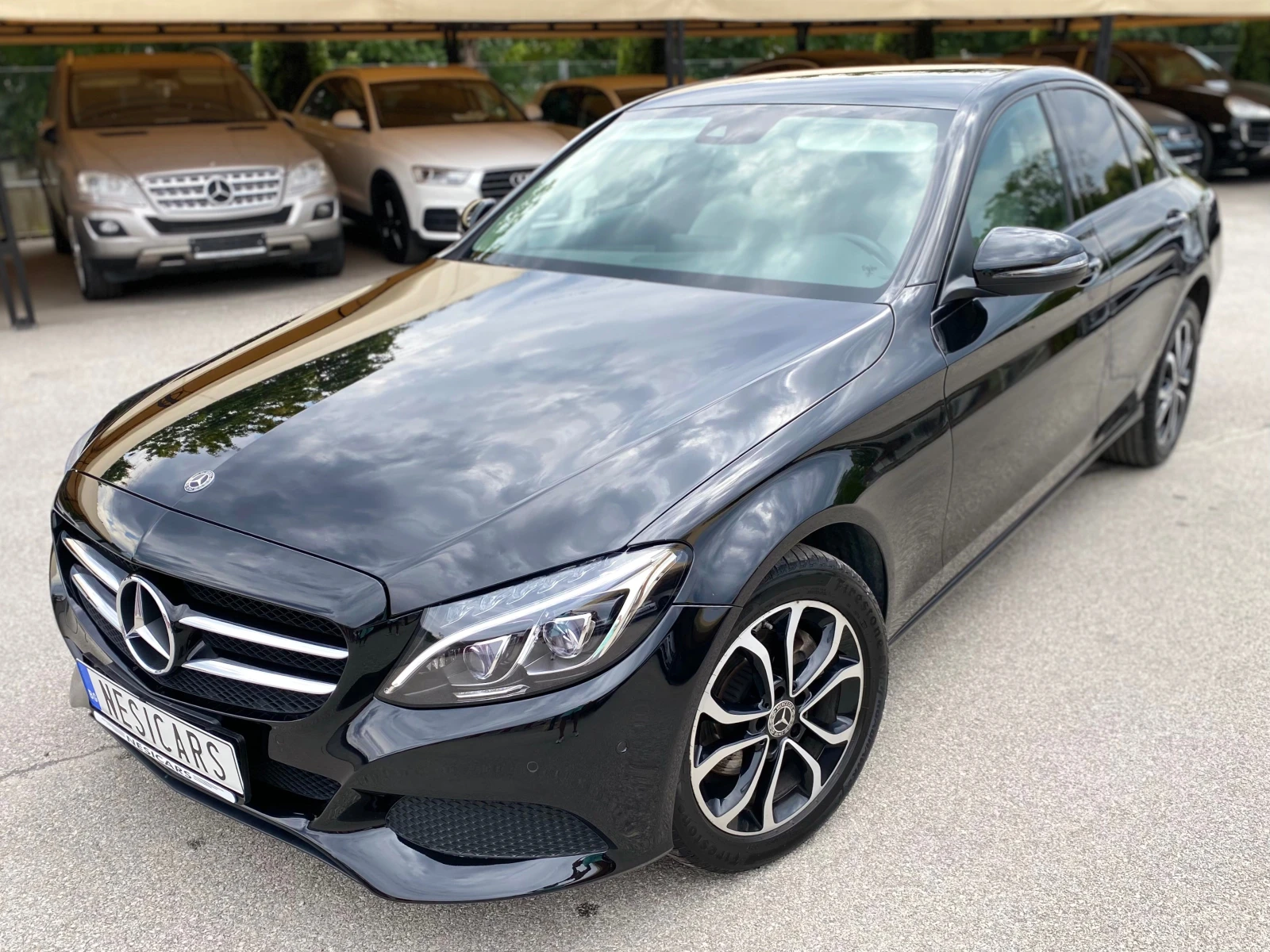 Mercedes-Benz C 220 d 4-MATIC 9G-TRONIC NIGHT PACK !! 100% РЕАЛНИ КМ ! | Mobile.bg — изображение 1