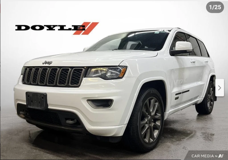 Jeep Grand cherokee LIMITED* 75TH* ANNIVERSARY* ПОДГРЕВ* КАМЕРА* КЕЙЛЕ - 30999 лв. - 85782806 1