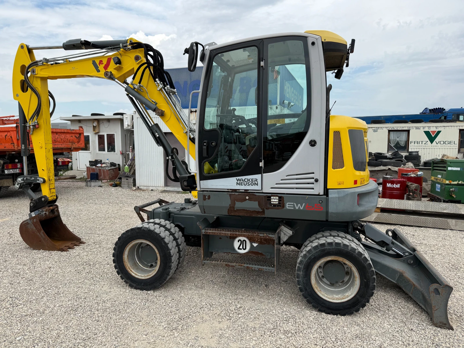 Багер Wacker Neuson EW 65 - изображение 2
