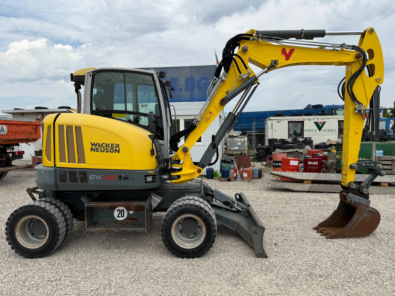 Багер Wacker Neuson EW 65 - изображение 9