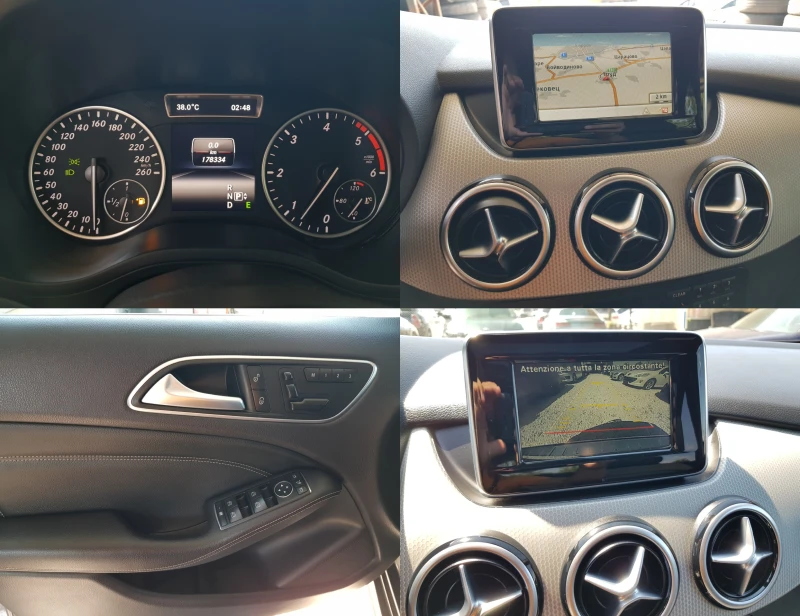 Mercedes-Benz B 220 AMG CDI-170к.с. ПАНОРАМА ЕЛ.СЕДАЛКИ ПОДГРЕВ ЛИЗИНГ, снимка 15 - Автомобили и джипове - 46821721