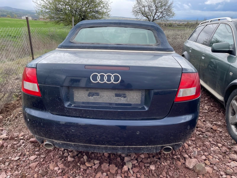 Audi A4 2.4 автомат кабрио , снимка 2 - Автомобили и джипове - 49728750