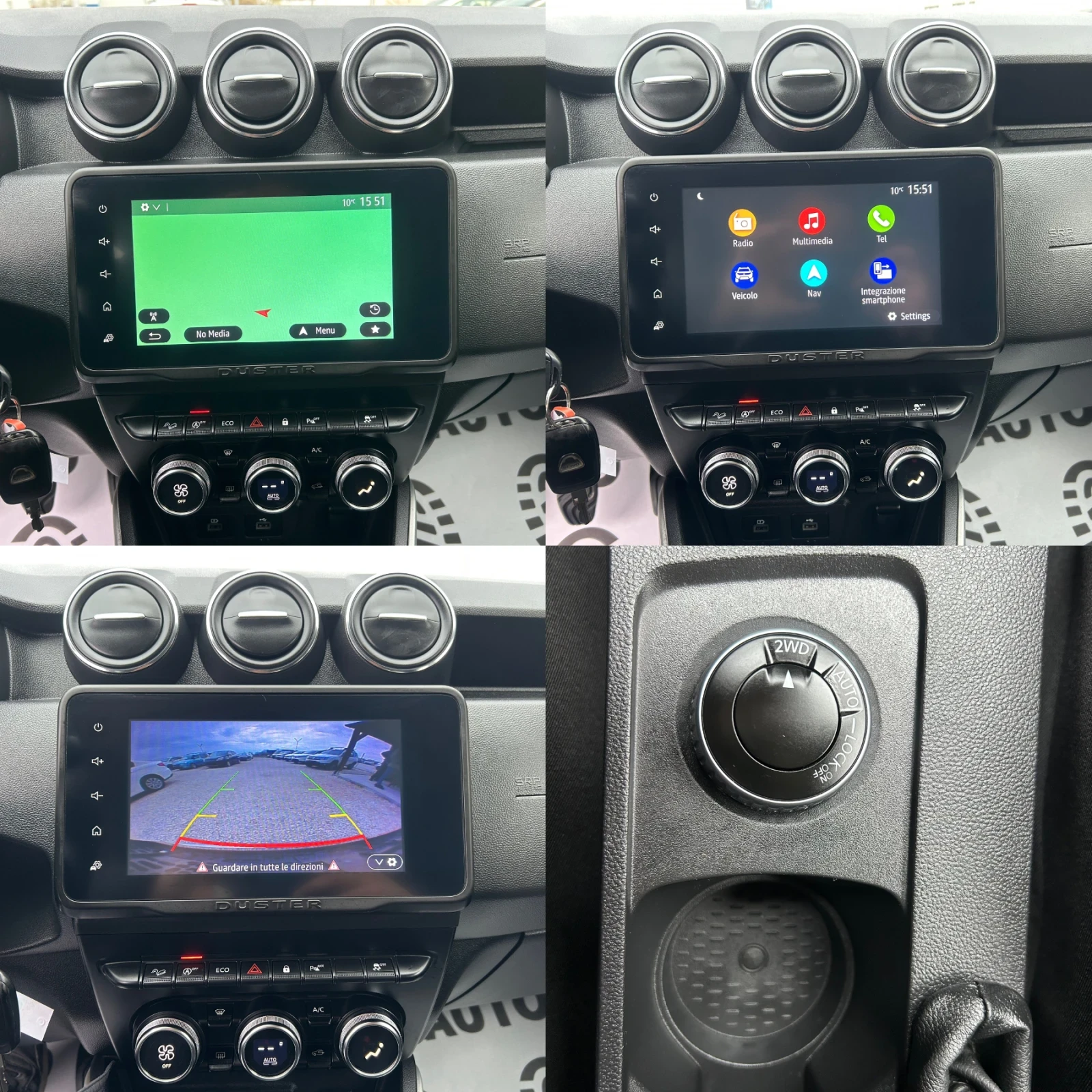 Dacia Duster * 1.5* DCI* 115к.с* 4WD* BlindSpot* , снимка 10 - Автомобили и джипове - 53965485