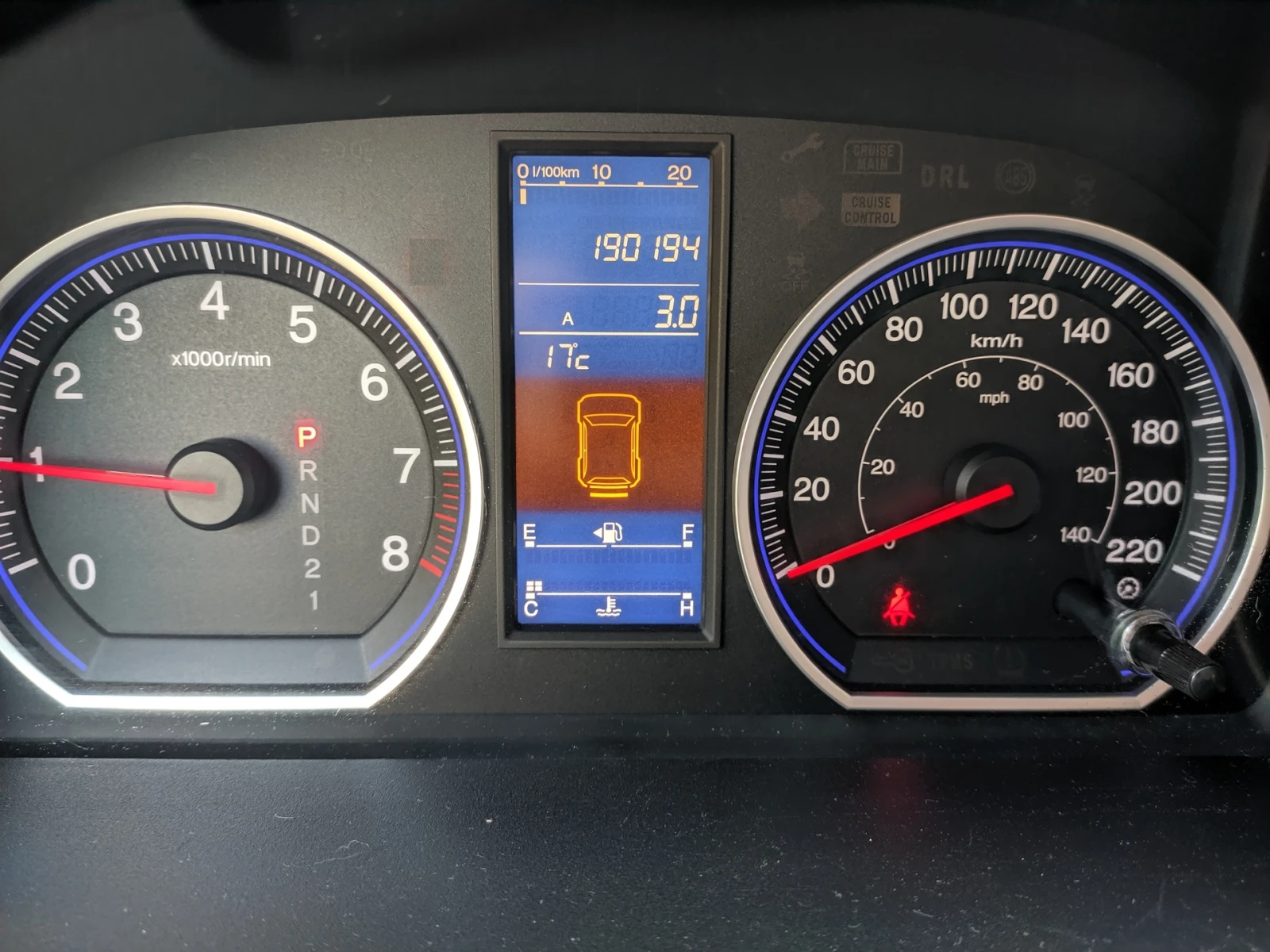 Honda Cr-v 2.4i/NAVI/КОЖА/4х4, снимка 14 - Автомобили и джипове - 54999641