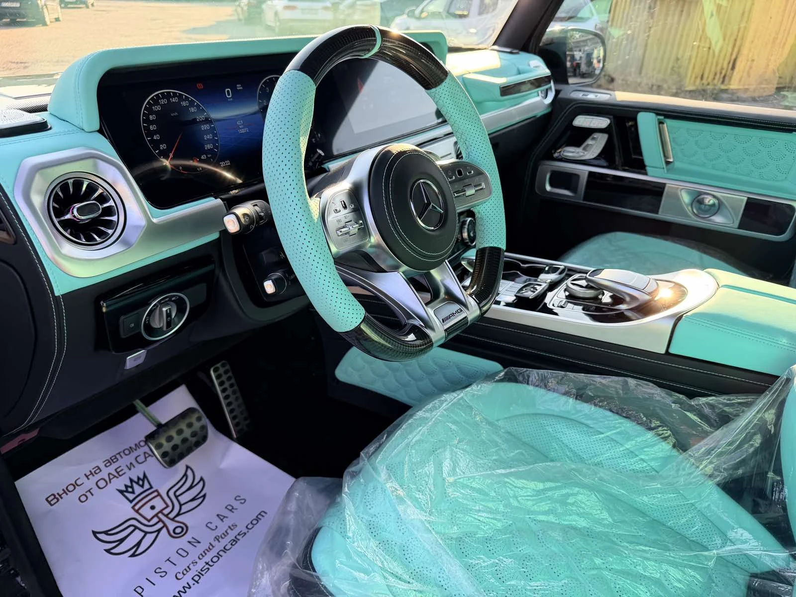 Mercedes-Benz G 63 AMG Brabus body kit Big Screen, снимка 13 - Автомобили и джипове - 55047211