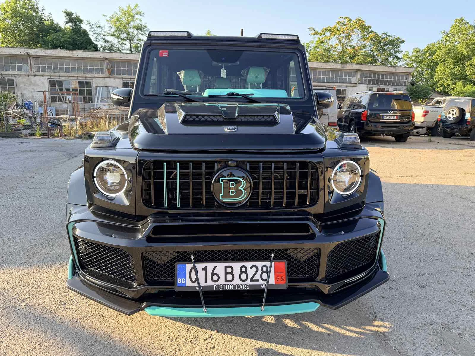 Mercedes-Benz G 63 AMG Brabus body kit Big Screen