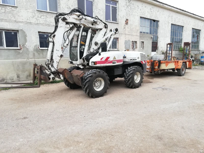 Багер MECALAC 12 MXT+ 2кофи+ вилици+ климатик 