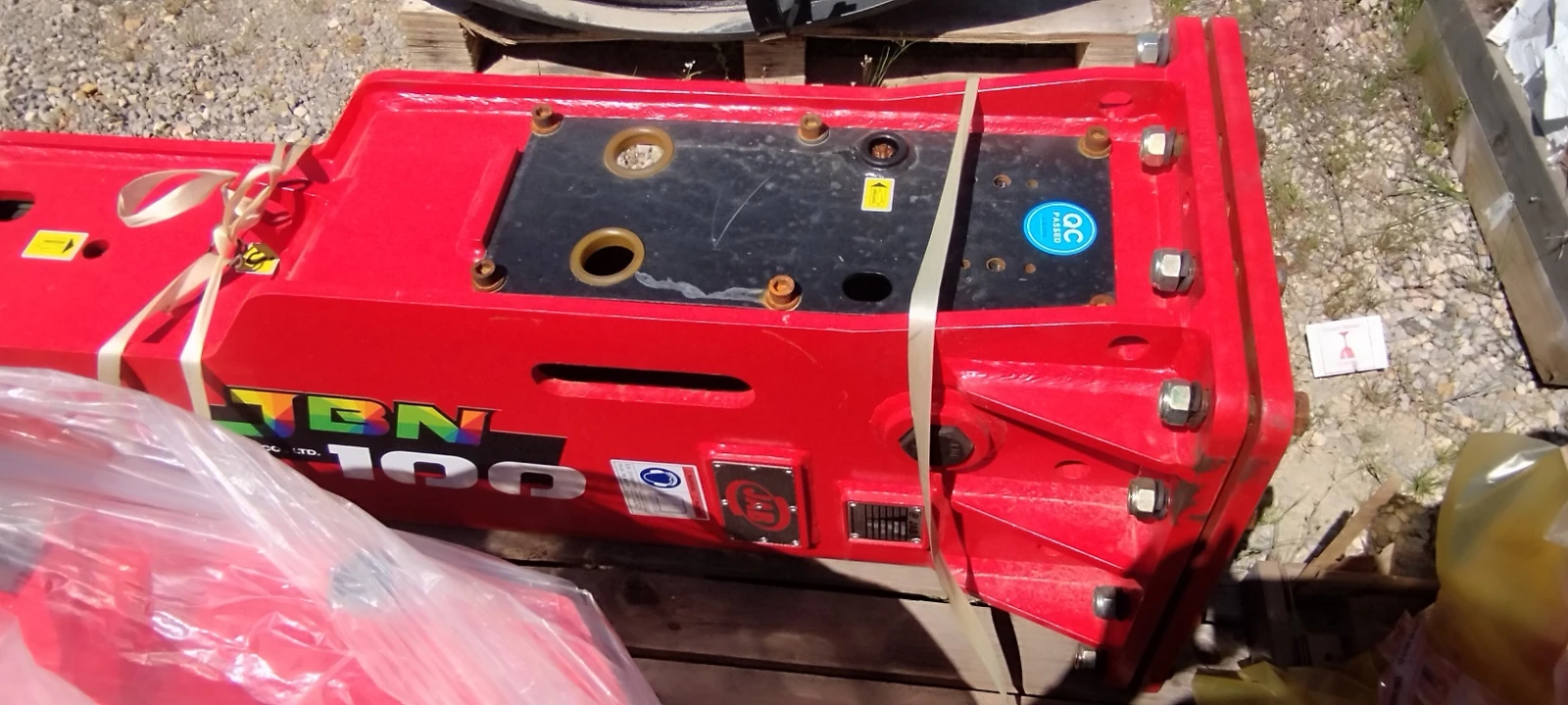 Допълнително оборудване Хидравличен чук марка JAB модел JBN 100, снимка 3 - Индустриална техника - 54338406