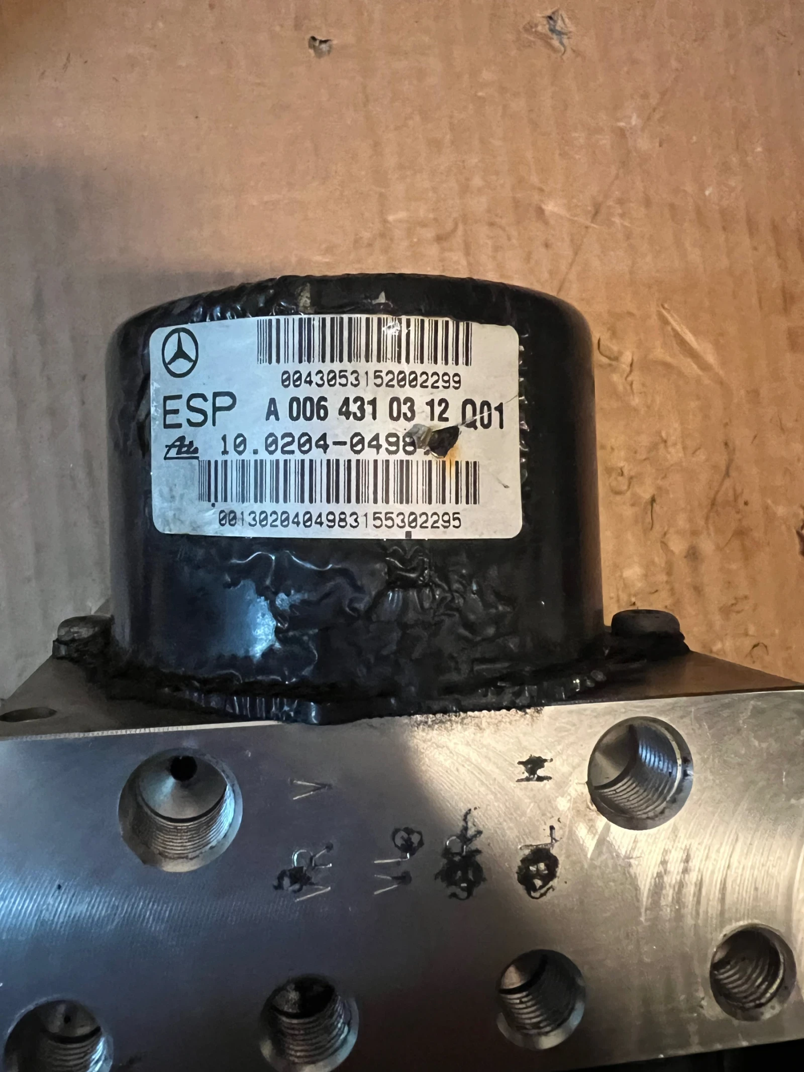 A0064310312 ABS ����� MERCEDES BENZ W 203  Ate 10.0925-1584.3 A0365454032  | Mobile.bg � ����������� 2