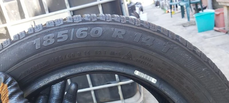 Гуми Зимни 185/60R14, снимка 5 - Гуми и джанти - 29887473