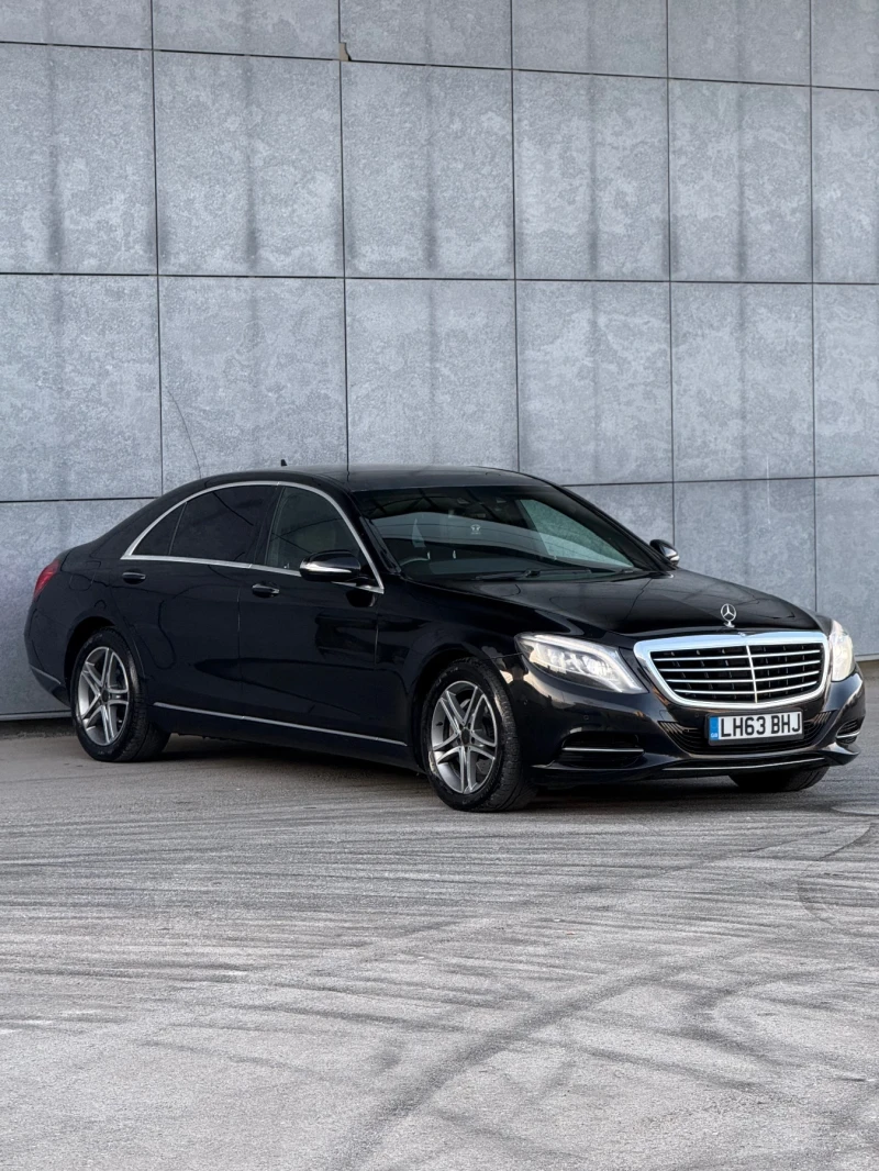 Mercedes-Benz S 350 LONG/Dising black/FULL/UK/Diplomatic/КАТО НОВ/TOP/, снимка 3 - Автомобили и джипове - 48562657