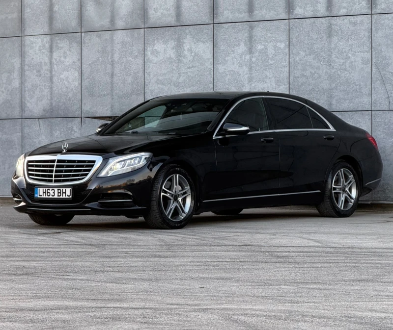 Mercedes-Benz S 350 LONG/Dising black/FULL/UK/Diplomatic/КАТО НОВ/TOP/, снимка 4 - Автомобили и джипове - 48562657