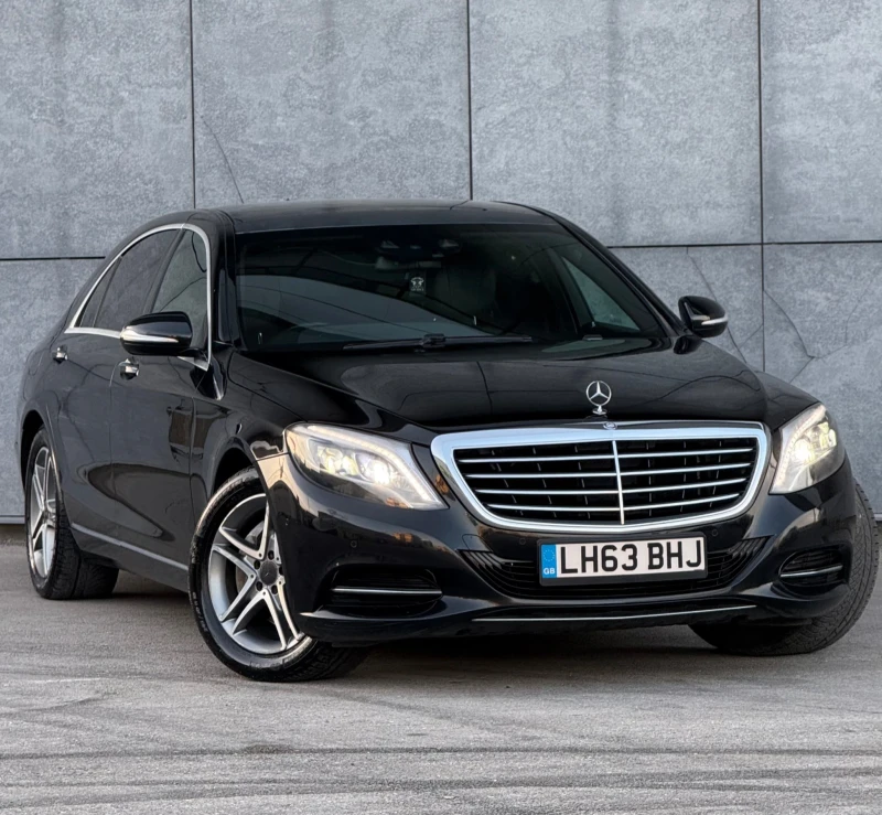 Mercedes-Benz S 350 LONG/Dising black/FULL/UK/Diplomatic/КАТО НОВ/TOP/, снимка 1 - Автомобили и джипове - 48562657