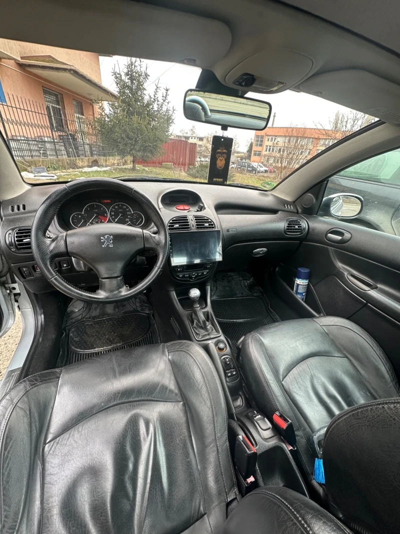 Peugeot 206 1.6 HDI, снимка 7 - Автомобили и джипове - 49314016