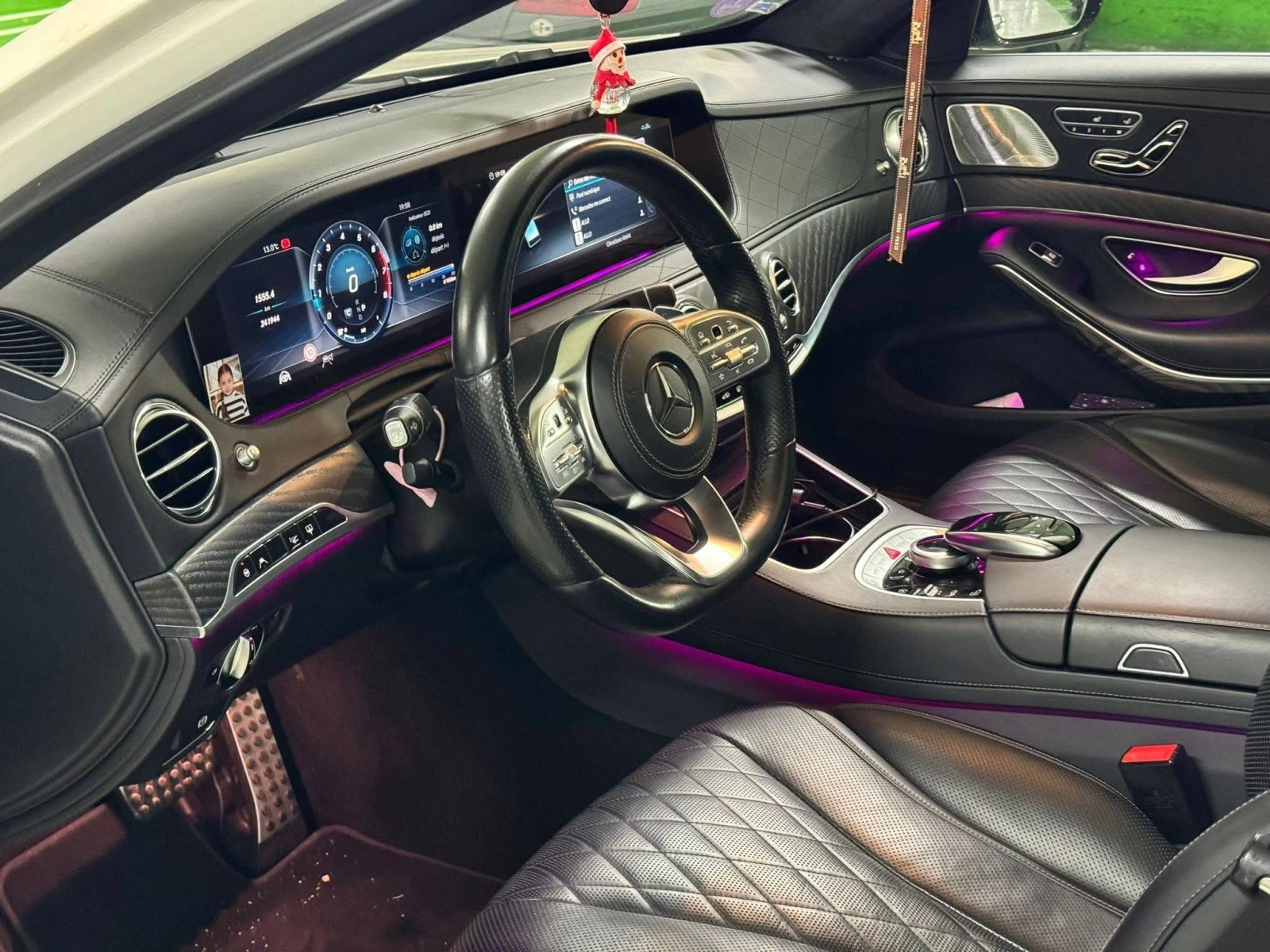 Mercedes-Benz S 560 LONG 4MATIC ������� ���� AMG LINE ������ 100% | Mobile.bg � ����������� 13