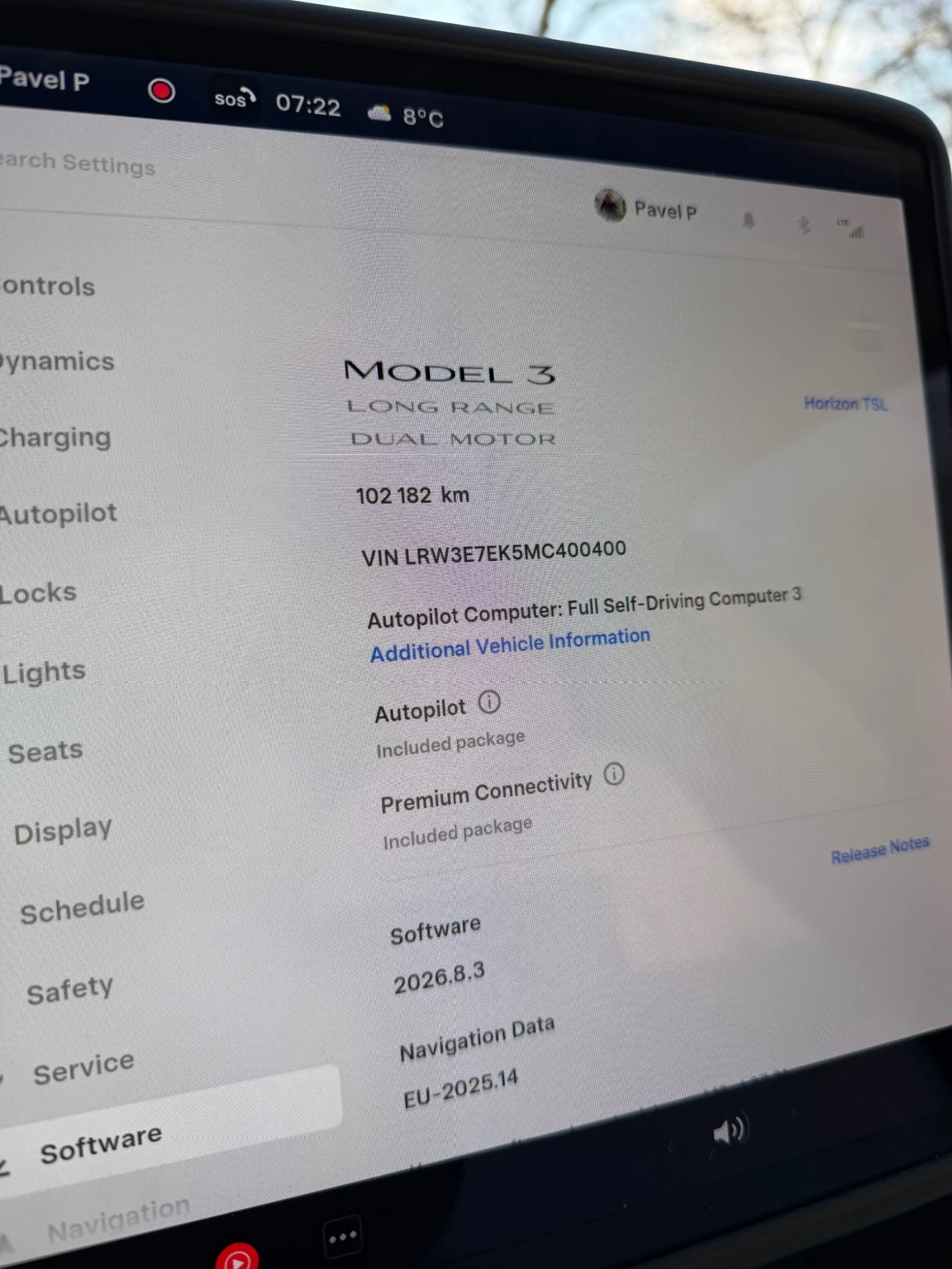 Tesla Model 3 Long Range AWD, снимка 9 - Автомобили и джипове - 54171038