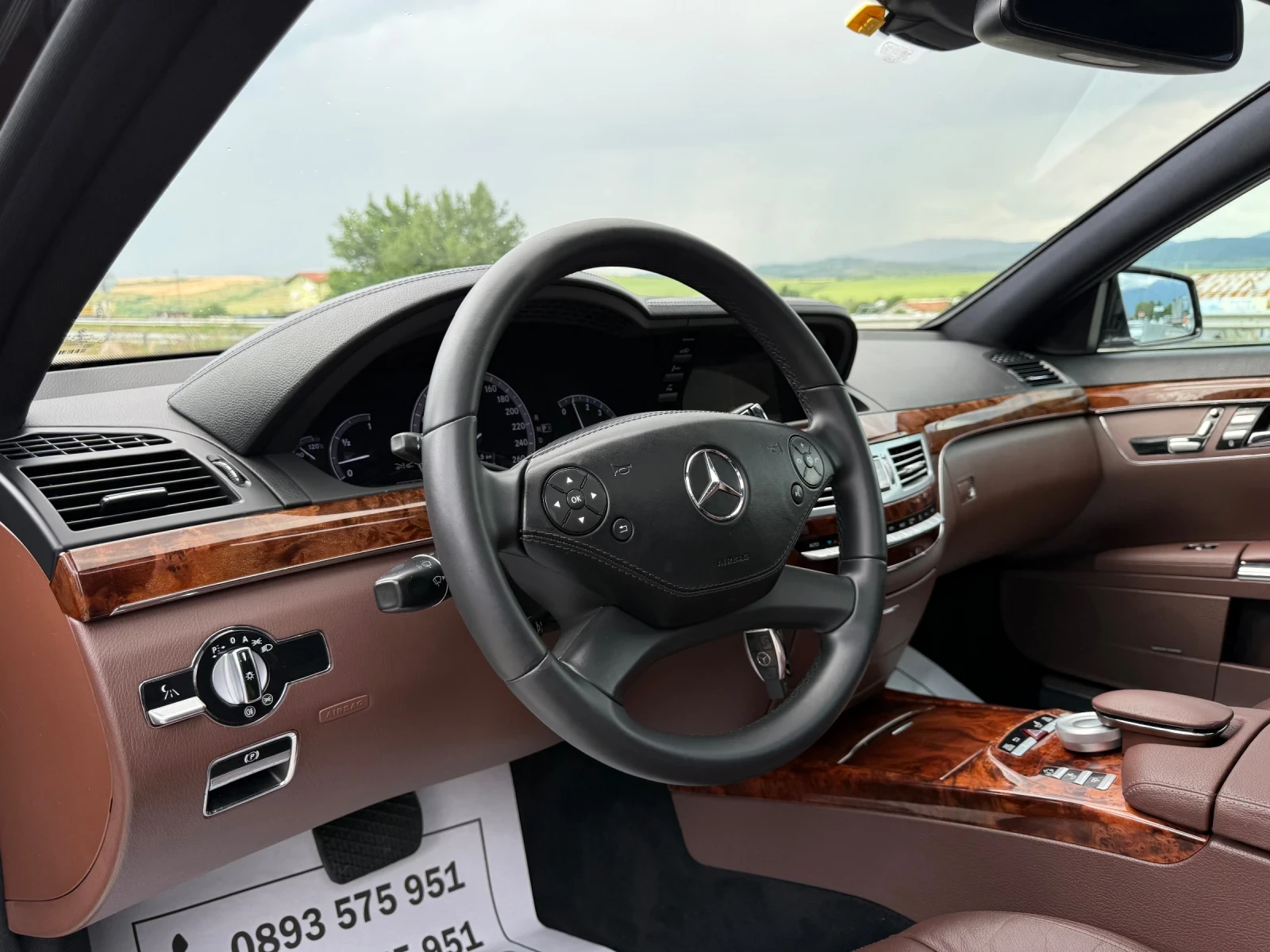 Mercedes-Benz S 350 350cdi-FACE LIFT-LED-NIGHT VISION-DISTRONIK-TOP, снимка 8 - Автомобили и джипове - 54740572