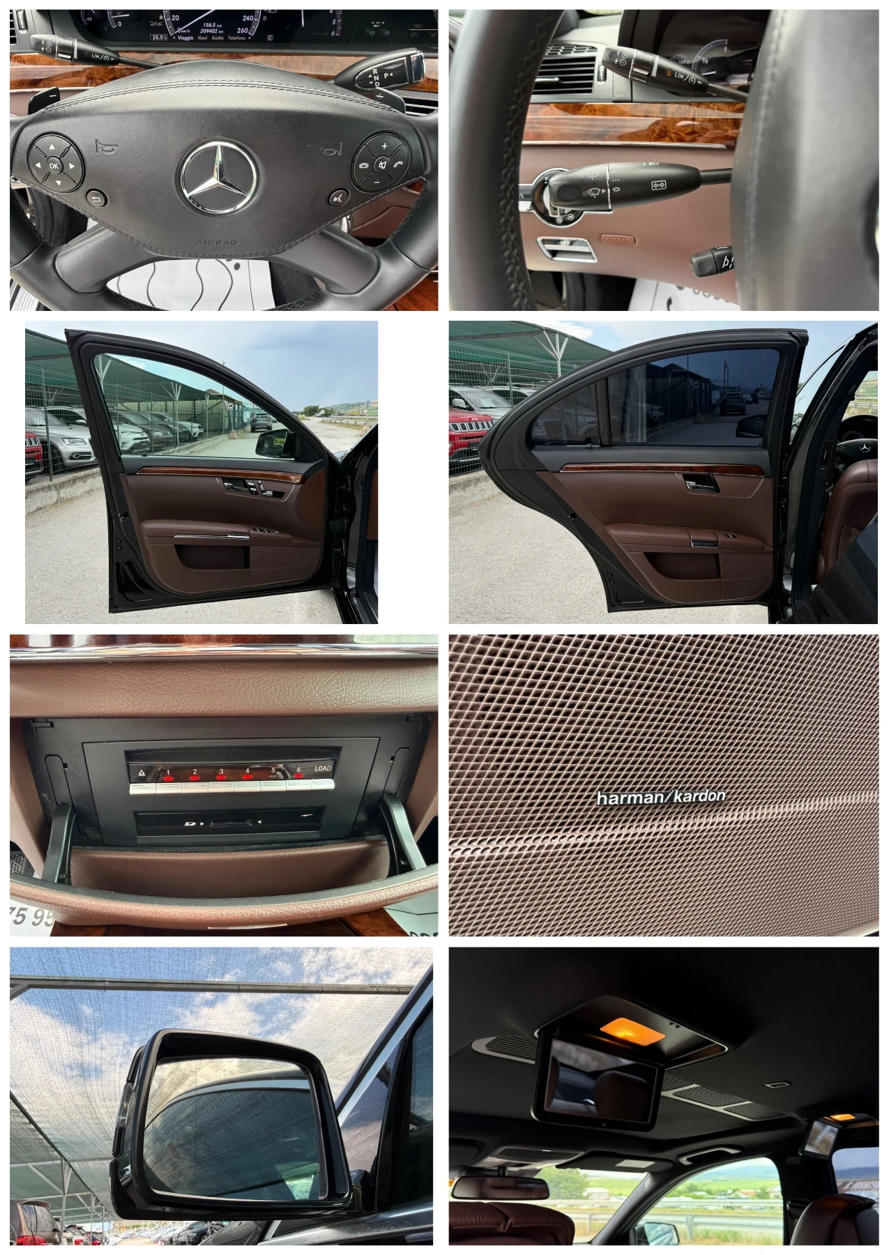 Mercedes-Benz S 350 350cdi-FACE LIFT-LED-NIGHT VISION-DISTRONIK-TOP, снимка 16 - Автомобили и джипове - 54740572