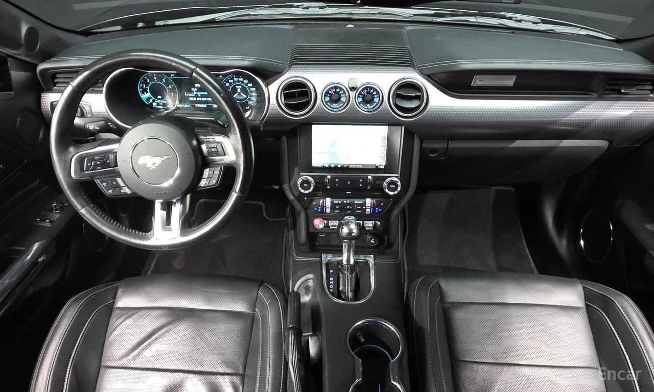 Ford Mustang 2.3 Eco Boost FACE* ПОДГРЕВ* ОБДУХВАНЕ* NAVI* КОЖА, снимка 7 - Автомобили и джипове - 55484947