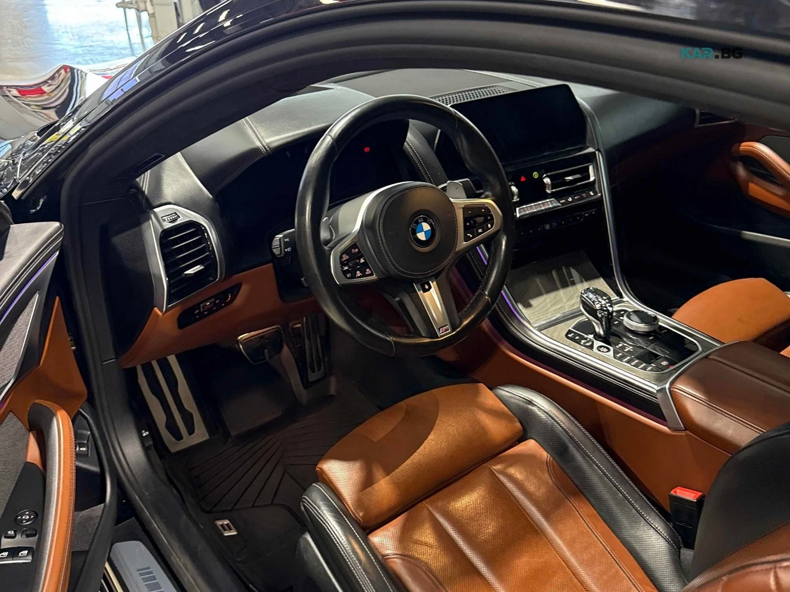 BMW 850 xDrive * HUD * Обдухване * АвтоКредит * ЦЕНА ДО БГ, снимка 7 - Автомобили и джипове - 56057671