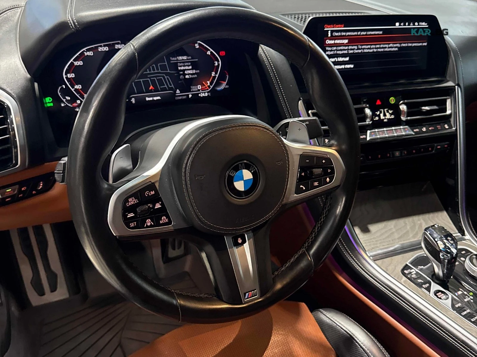 BMW 850 xDrive * HUD * Обдухване * АвтоКредит * ЦЕНА ДО БГ, снимка 10 - Автомобили и джипове - 56057671