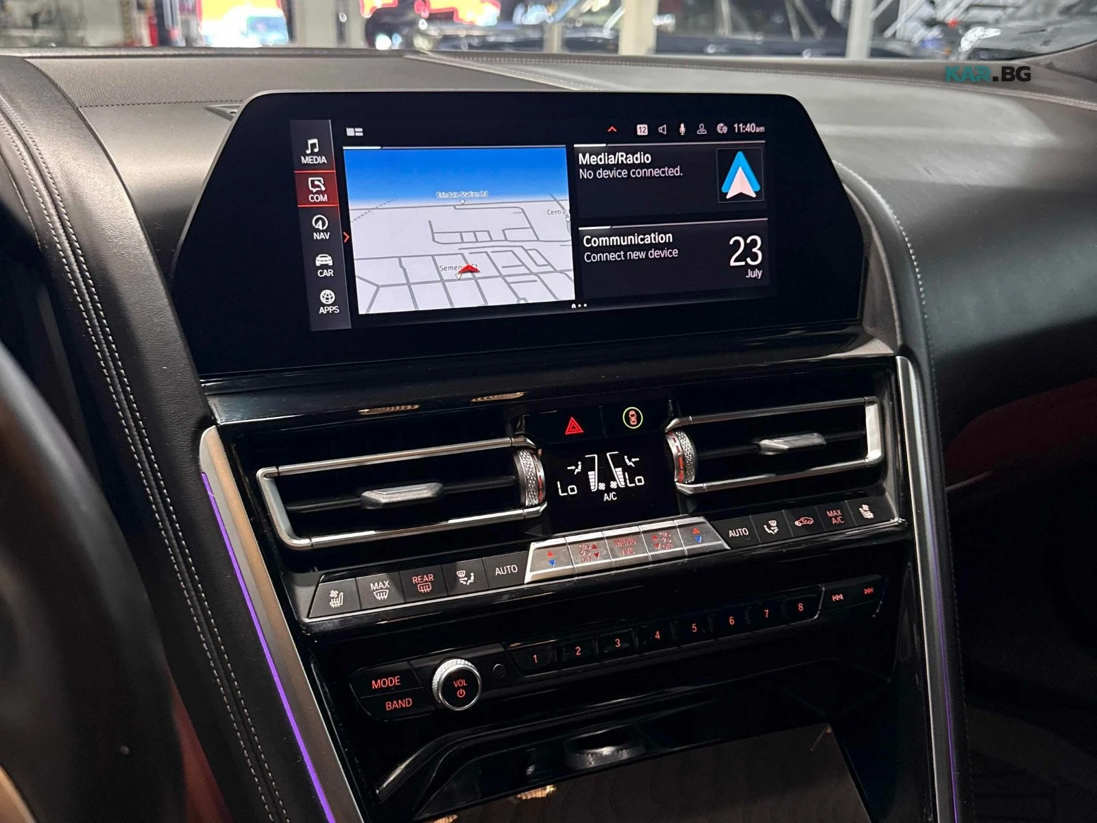 BMW 850 xDrive * HUD * Обдухване * АвтоКредит * ЦЕНА ДО БГ, снимка 12 - Автомобили и джипове - 56057671