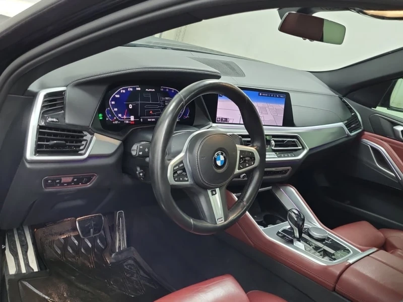 BMW X6 XDRIVE40I / 360 / ПОДГРЕВИ / ОБУХВАНЕ / 360 КАМЕРА, снимка 10 - Автомобили и джипове - 53468756