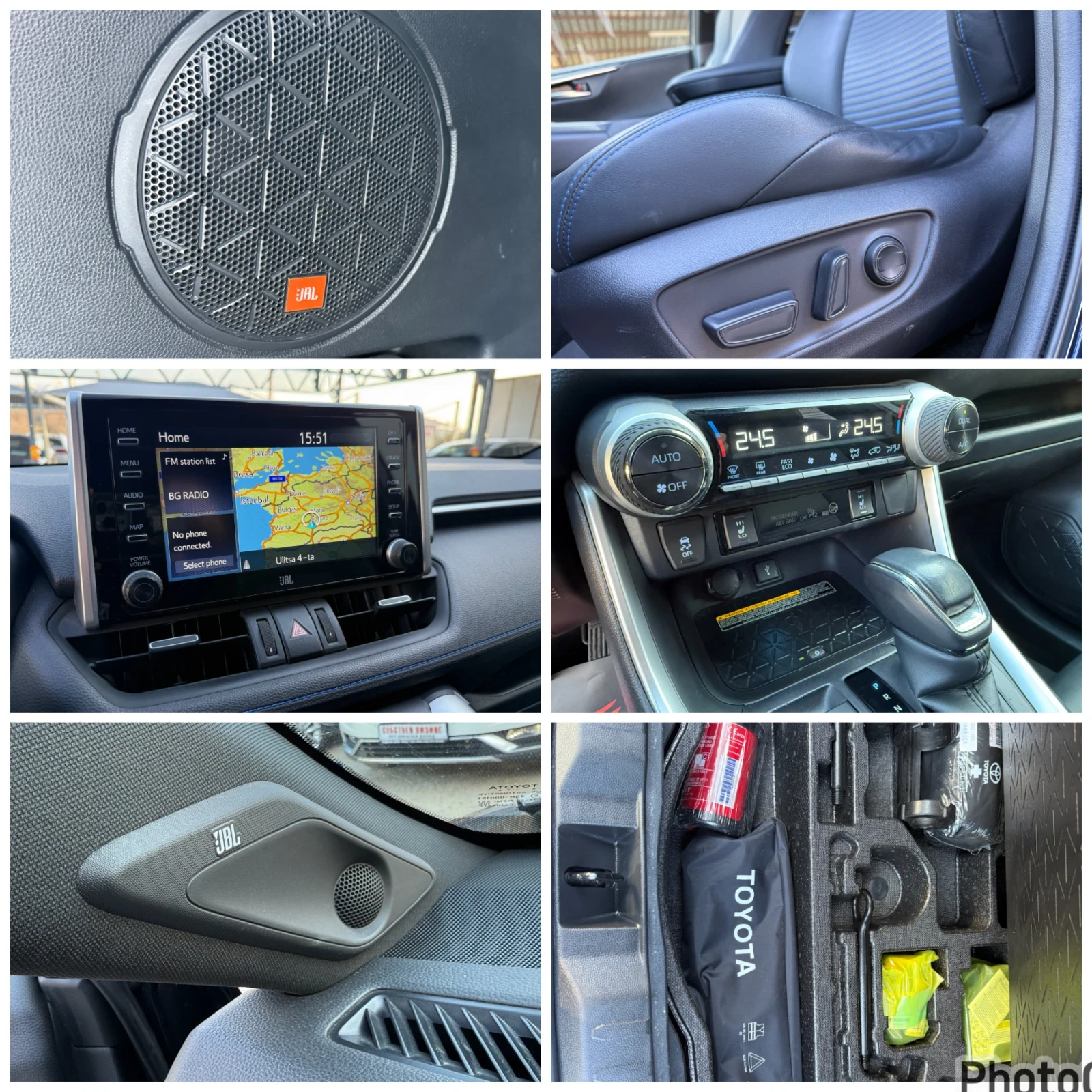 Toyota Rav4  2.5 HYBRID 222ps. STYLE, AWD, ��������! | Mobile.bg � ����������� 13