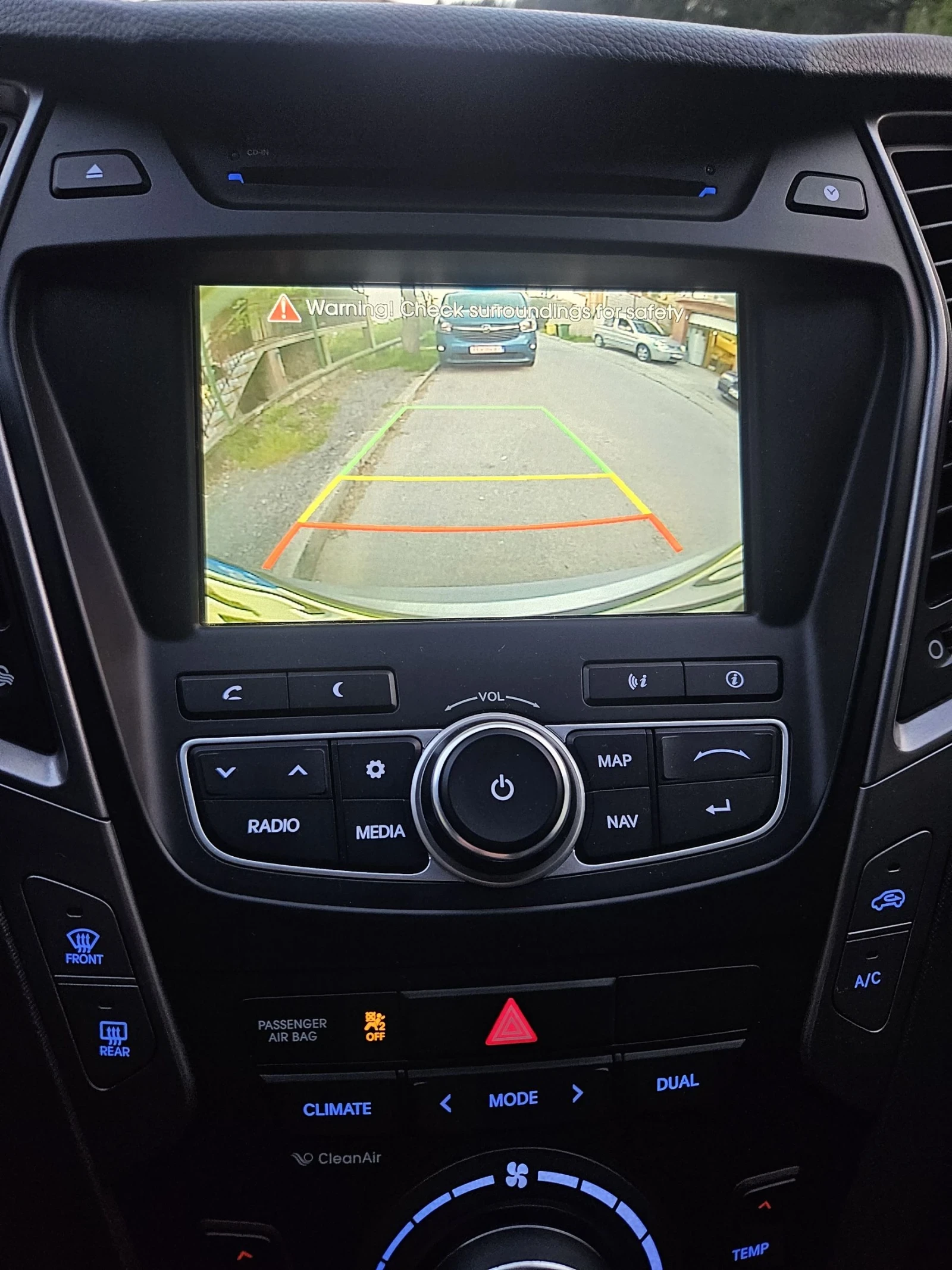 Hyundai Santa fe 2.2 CRDI 4WD, снимка 17 - Автомобили и джипове - 54309761