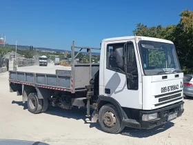 Iveco 75e14 Самосвал с кран, снимка 2