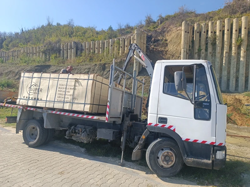 Iveco 75e14 Самосвал с кран, снимка 14 - Камиони - 48375783