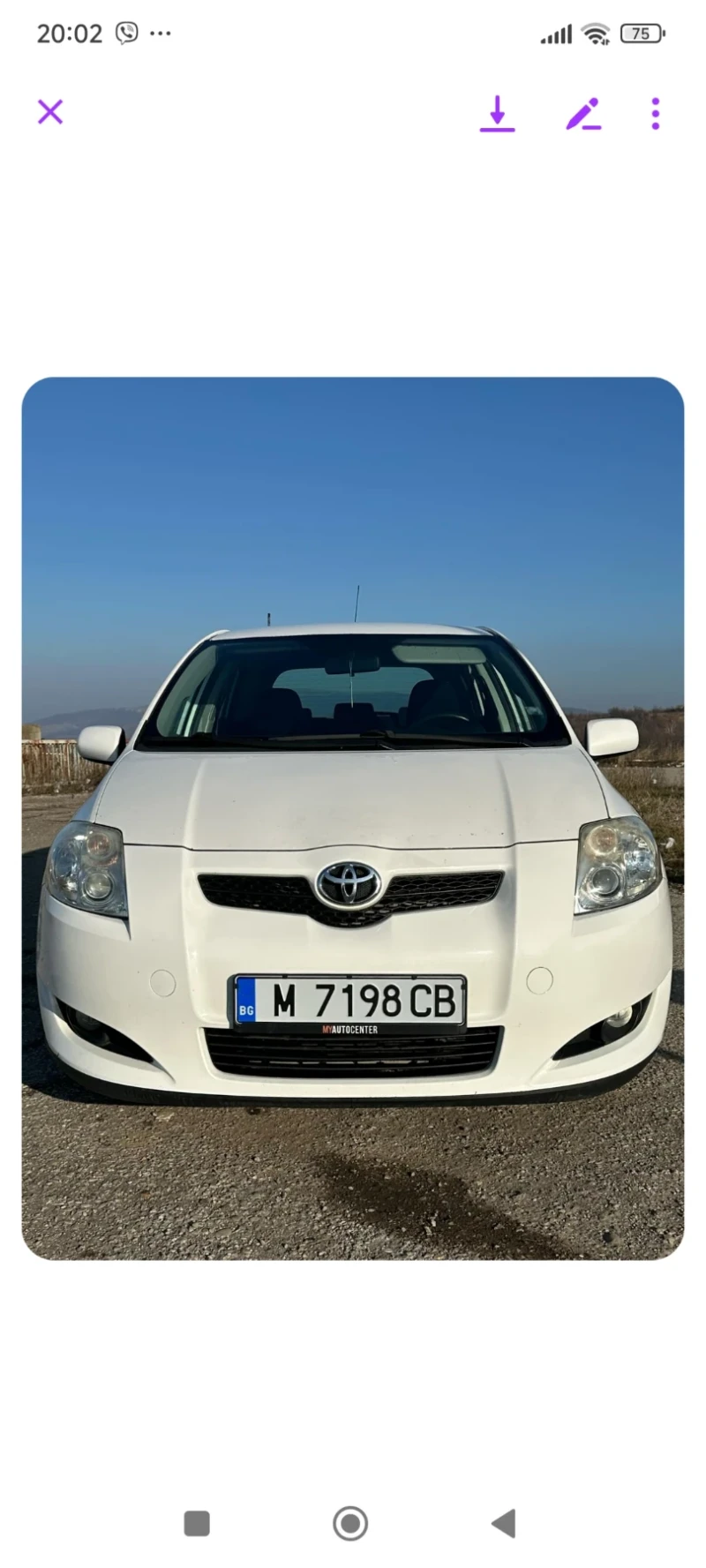 Toyota Auris, снимка 5 - Автомобили и джипове - 48762561