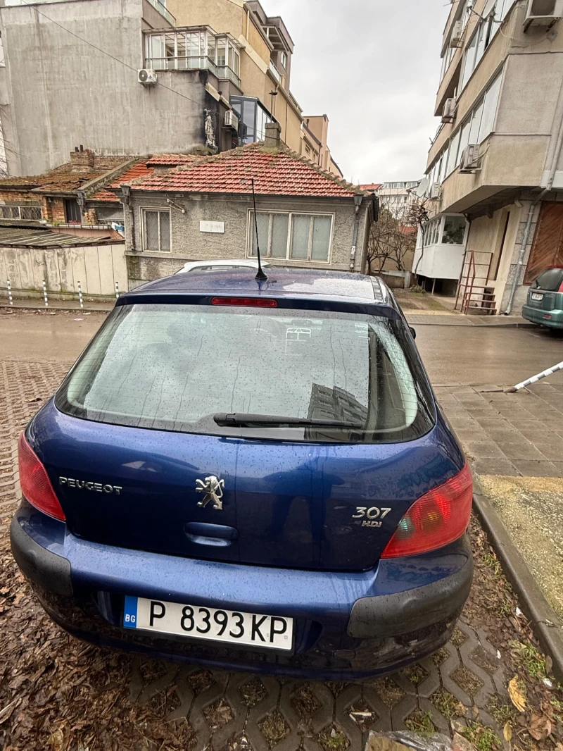 Peugeot 307 1.6 HDi, 109 к.с, снимка 3 - Автомобили и джипове - 53247787