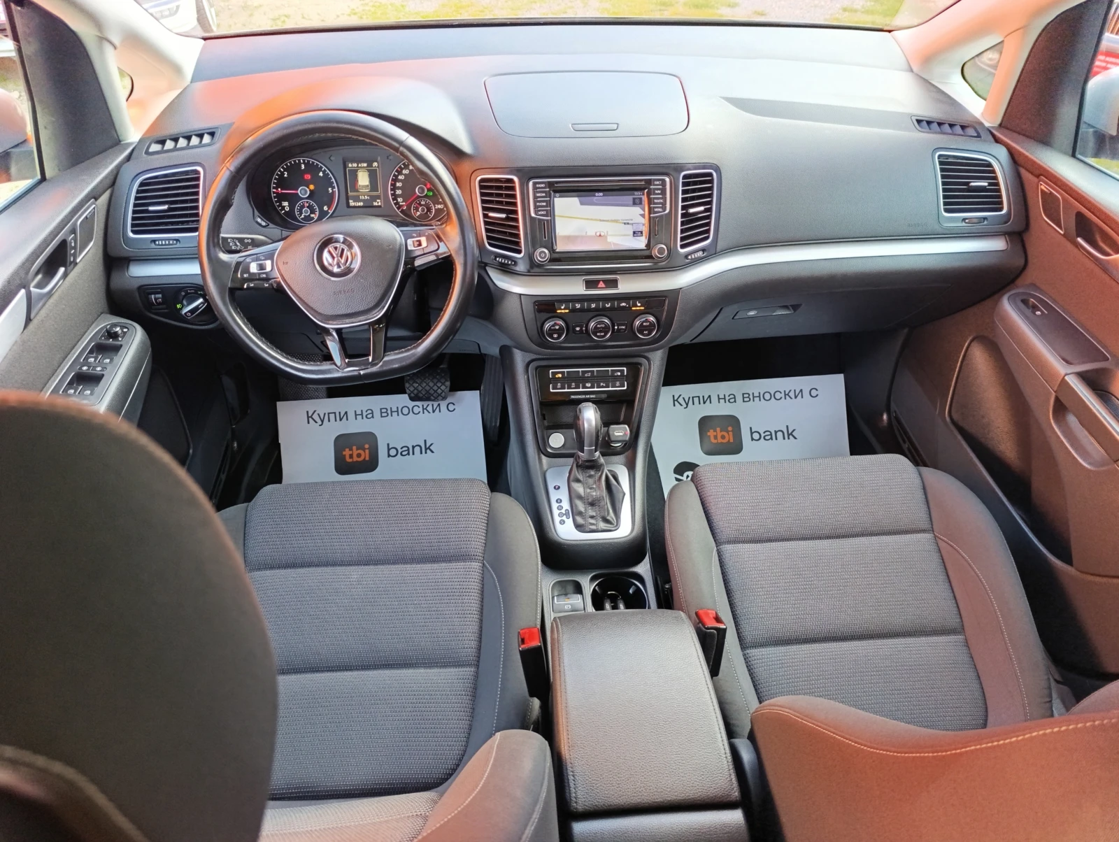 VW Sharan 2.0 TDI 4Motion DSG, снимка 8 - Автомобили и джипове - 54345177