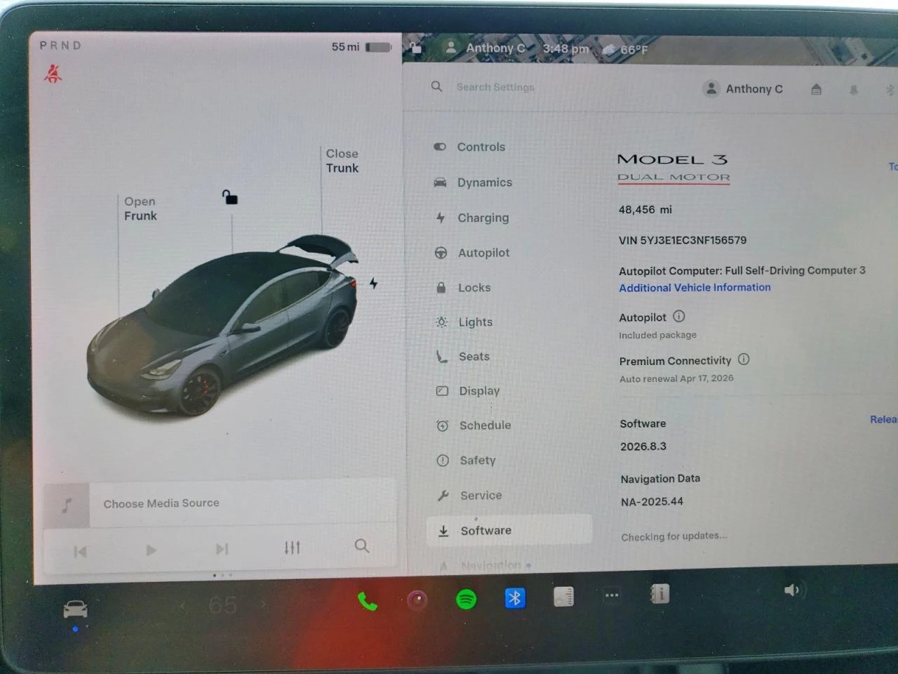 Tesla Model 3, снимка 9 - Автомобили и джипове - 54398926