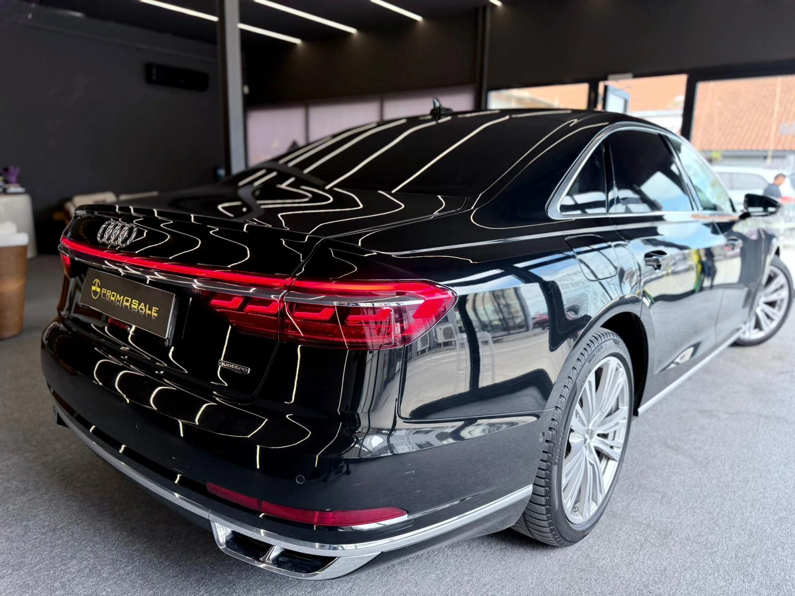 Audi A8 L* B&O* Подгрев* Обдух* Лизинг , снимка 6 - Автомобили и джипове - 54455332