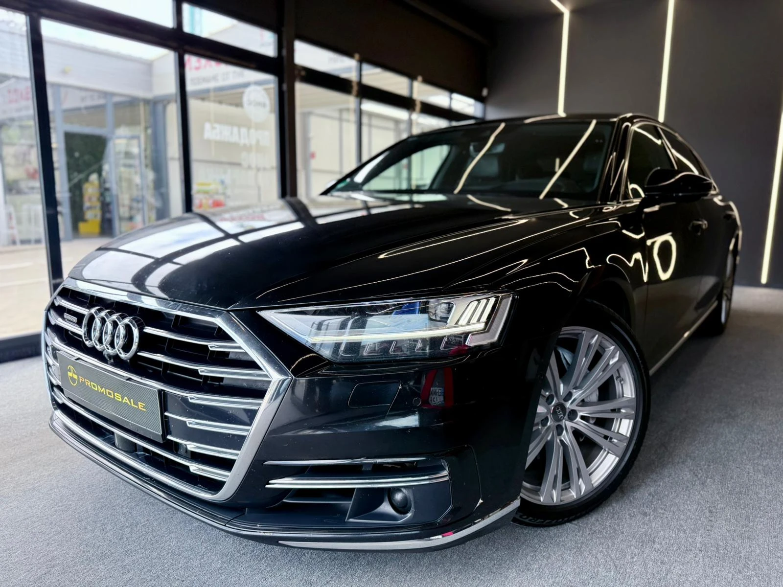 Audi A8 L* B&O* Подгрев* Обдух* Лизинг , снимка 3 - Автомобили и джипове - 54455332
