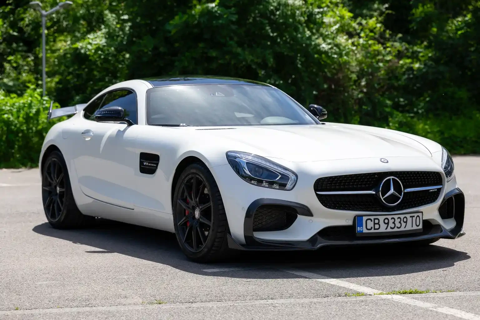 Mercedes-Benz AMG GT S RENNtech | Carbon Package | Burmester | Panoramic , снимка 3 - Автомобили и джипове - 54722372