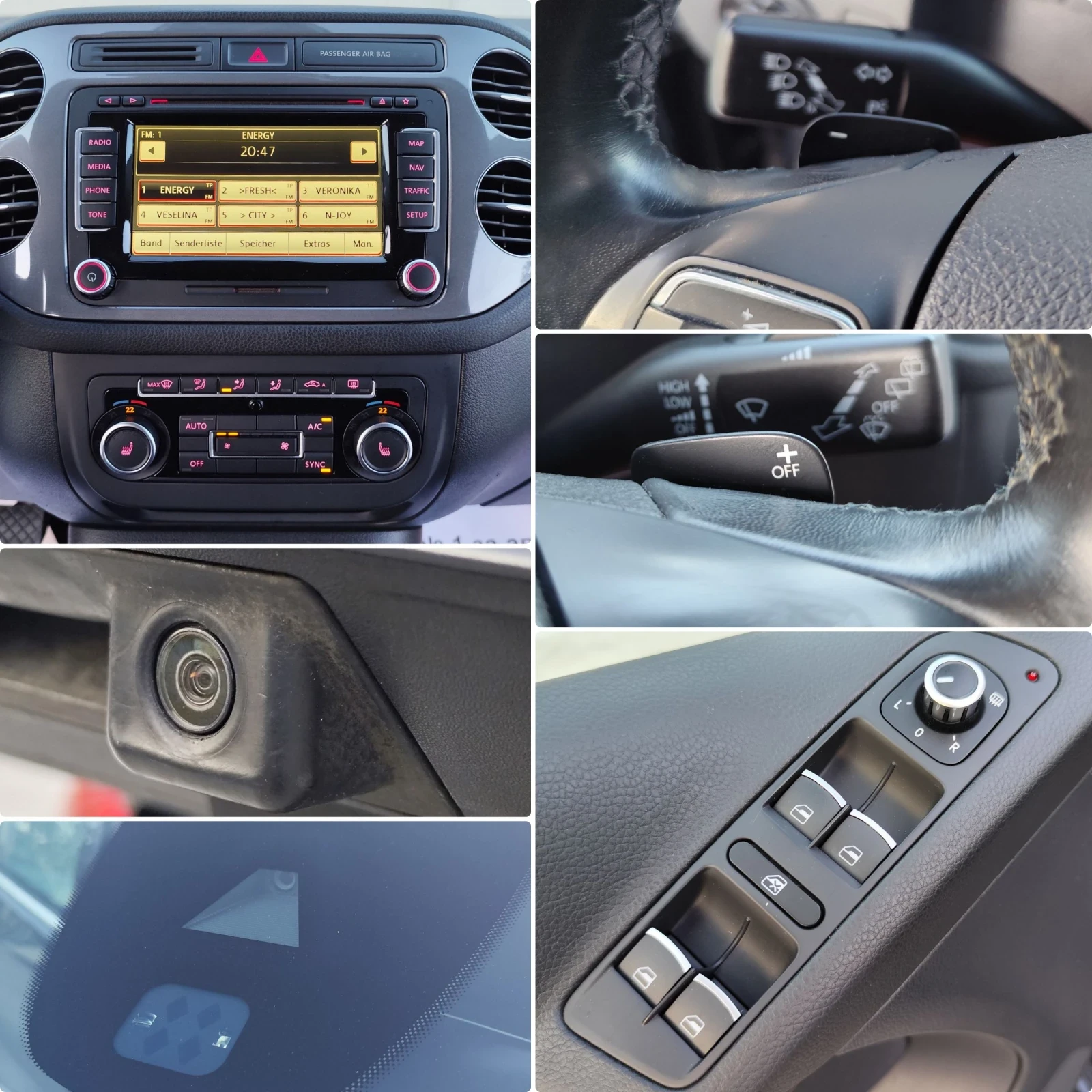 VW Tiguan 2.0TDI-LED-NAVI-BI-XENON-КАМЕРА-F1-ВОЛАН-EURO-6, снимка 16 - Автомобили и джипове - 55301206